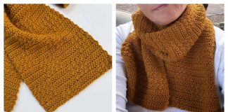 Griddle Checked Scarf Free Crochet Pattern