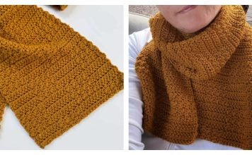 Griddle Checked Scarf Free Crochet Pattern
