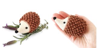 Hazel The Hedgehog Amigurumi Free Crochet Pattern
