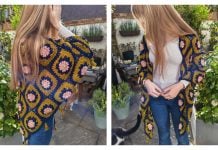 Midnight Lantern Shawl Free Crochet Pattern