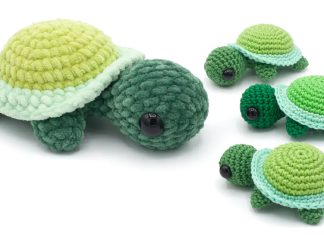 Mini Turtle Amigurumi Free Crochet Pattern and Video Tutorial Mini Turtle Amigurumi Free Crochet Pattern and Video Tutorial