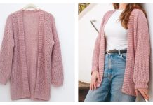 Morning Mist Cardigan Free Crochet Pattern