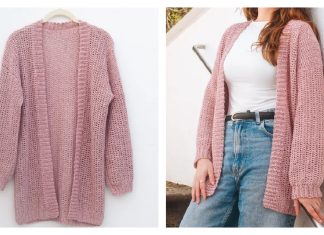 Morning Mist Cardigan Free Crochet Pattern