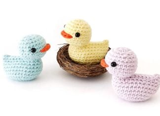 No-Sew Duck Free Crochet Pattern No-Sew Duck Free Crochet Pattern
