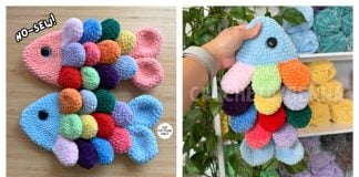 No Sew Sensory Fish Amigurumi Crochet Pattern