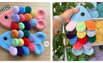 No Sew Sensory Fish Amigurumi Crochet Pattern