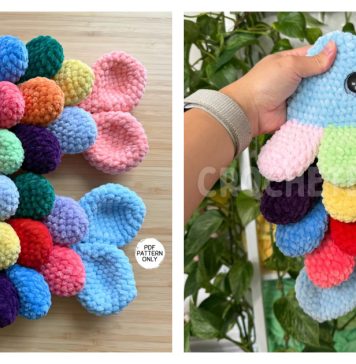 No Sew Sensory Fish Amigurumi Crochet Pattern
