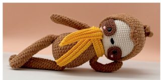 Renzo the Sloth Free Crochet Pattern