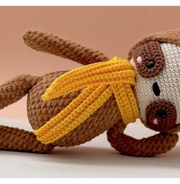 Renzo the Sloth Free Crochet Pattern