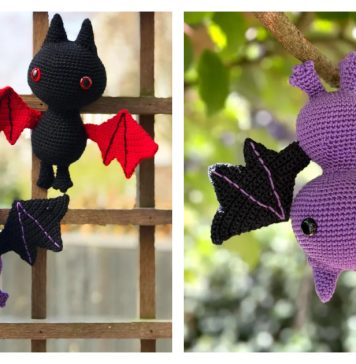 Spikey the Bat Amigurumi Free Crochet Pattern
