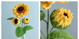 Sunflower Free Crochet Pattern