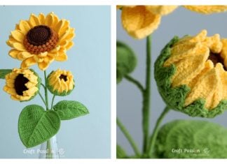 Sunflower Free Crochet Pattern Sunflower Free Crochet Pattern