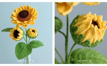 Sunflower Free Crochet Pattern