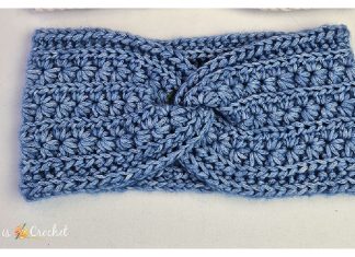 Textured Star Stitch Headband Free Crochet Pattern Textured Star Stitch Headband Free Crochet Pattern