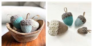 Cedar Ridge Acorn Free Crochet Pattern