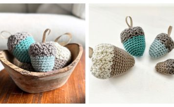 Cedar Ridge Acorn Free Crochet Pattern
