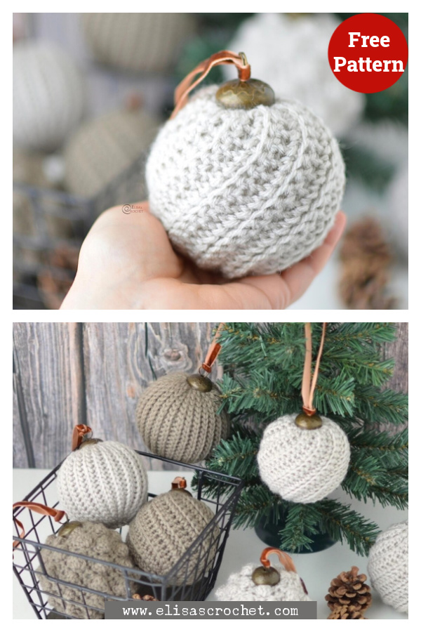 Christmas Bauble Free Crochet Pattern