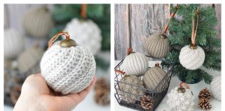 Christmas Bauble Free Crochet Pattern