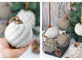 Christmas Bauble Free Crochet Pattern Christmas Bauble Free Crochet Pattern