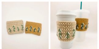 Christmas Tree Forest Cozy Free Crochet Pattern and Video Tutorial