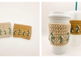 Christmas Tree Forest Cozy Free Crochet Pattern and Video Tutorial