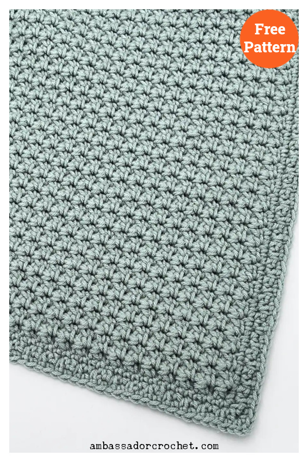 Driftstone Blanket Free Crochet Pattern