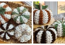 Farmhouse Braids Pumpkin Free Crochet Pattern and Video Tutorial