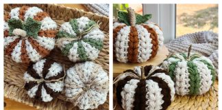 Farmhouse Braids Pumpkin Free Crochet Pattern and Video Tutorial