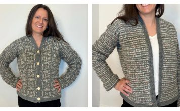 From the Morning Cardigan Free Crochet Pattern and Video Tutorial