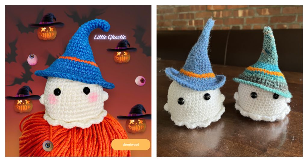 Halloween Ghostie Free Crochet Pattern