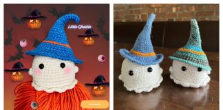 Halloween Ghostie Free Crochet Pattern