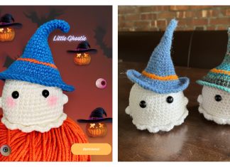 Halloween Ghostie Free Crochet Pattern