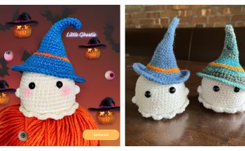 Halloween Ghostie Free Crochet Pattern