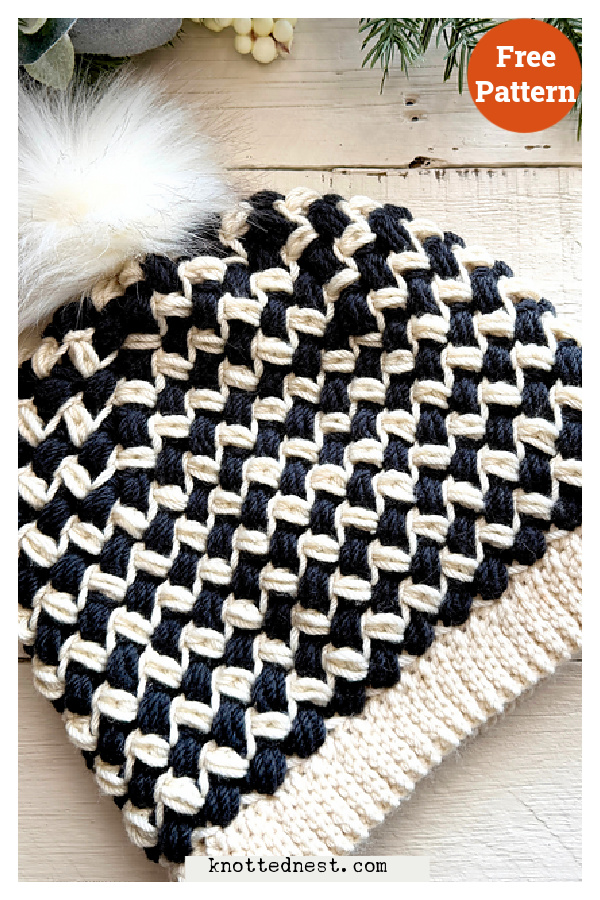 Hearthstone Beanie Free Crochet Pattern