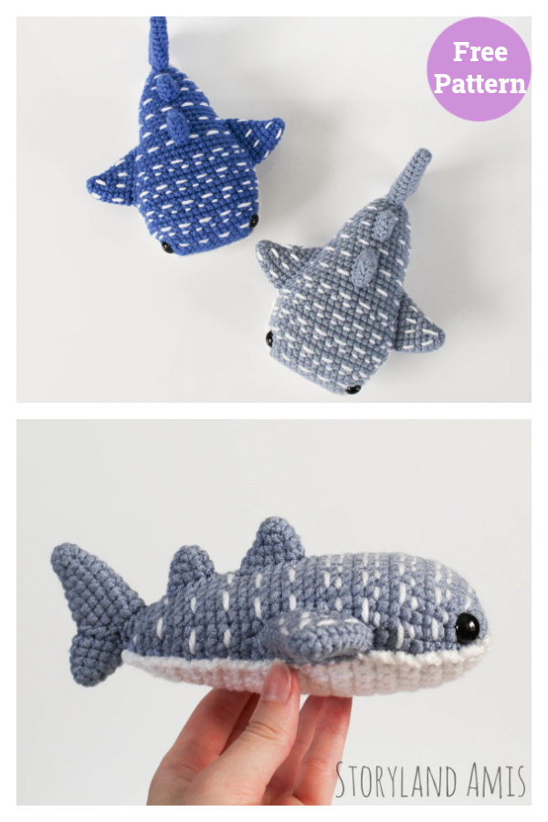 Jonah the Whale Shark Free Crochet Pattern