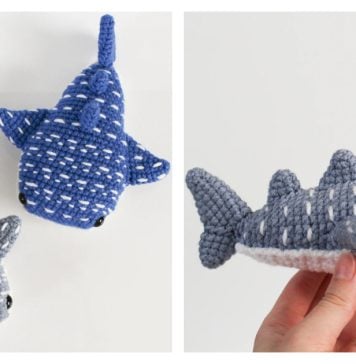 Jonah the Whale Shark Free Crochet Pattern