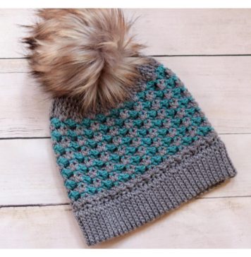 Jordan Beanie Free Crochet Pattern and Video Tutorial