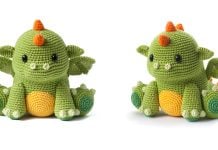 Koji the Baby Dragon Free Crochet Pattern