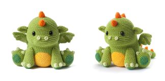 Koji the Baby Dragon Free Crochet Pattern
