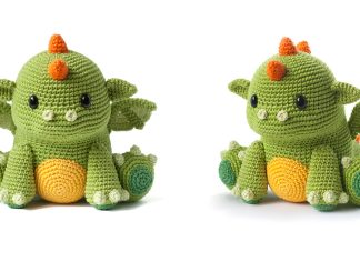 Koji the Baby Dragon Free Crochet Pattern