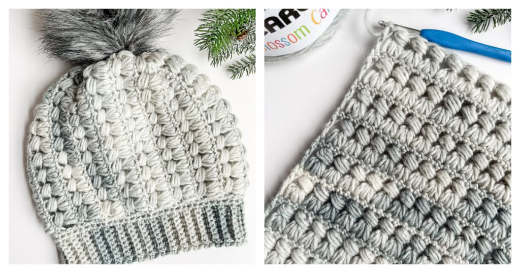 Sheltering Ridge Beanie Free Crochet Pattern and Video Tutorial