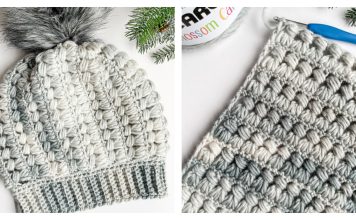 Sheltering Ridge Beanie Free Crochet Pattern and Video Tutorial