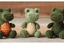 Small Alligator Free Crochet Pattern
