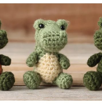 Small Alligator Free Crochet Pattern