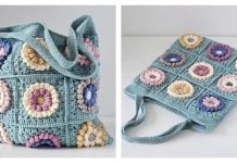 Spring Meadow Tote Bag Free Crochet Pattern