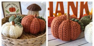 Star Stitch Pumpkin Free Crochet Pattern