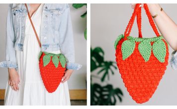 Strawberry Purse Free Crochet Pattern