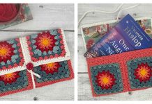 Winter Sun Book Cover Free Crochet Pattern Winter Sun Book Cover Free Crochet Pattern